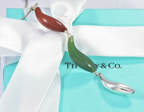 Tiffany silver jade wood - &,